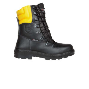Schnittfeste Stiefel für Kettensägen Cofra Woodsman Bis A E P FO WRU SRC EN ISO 17249:2013