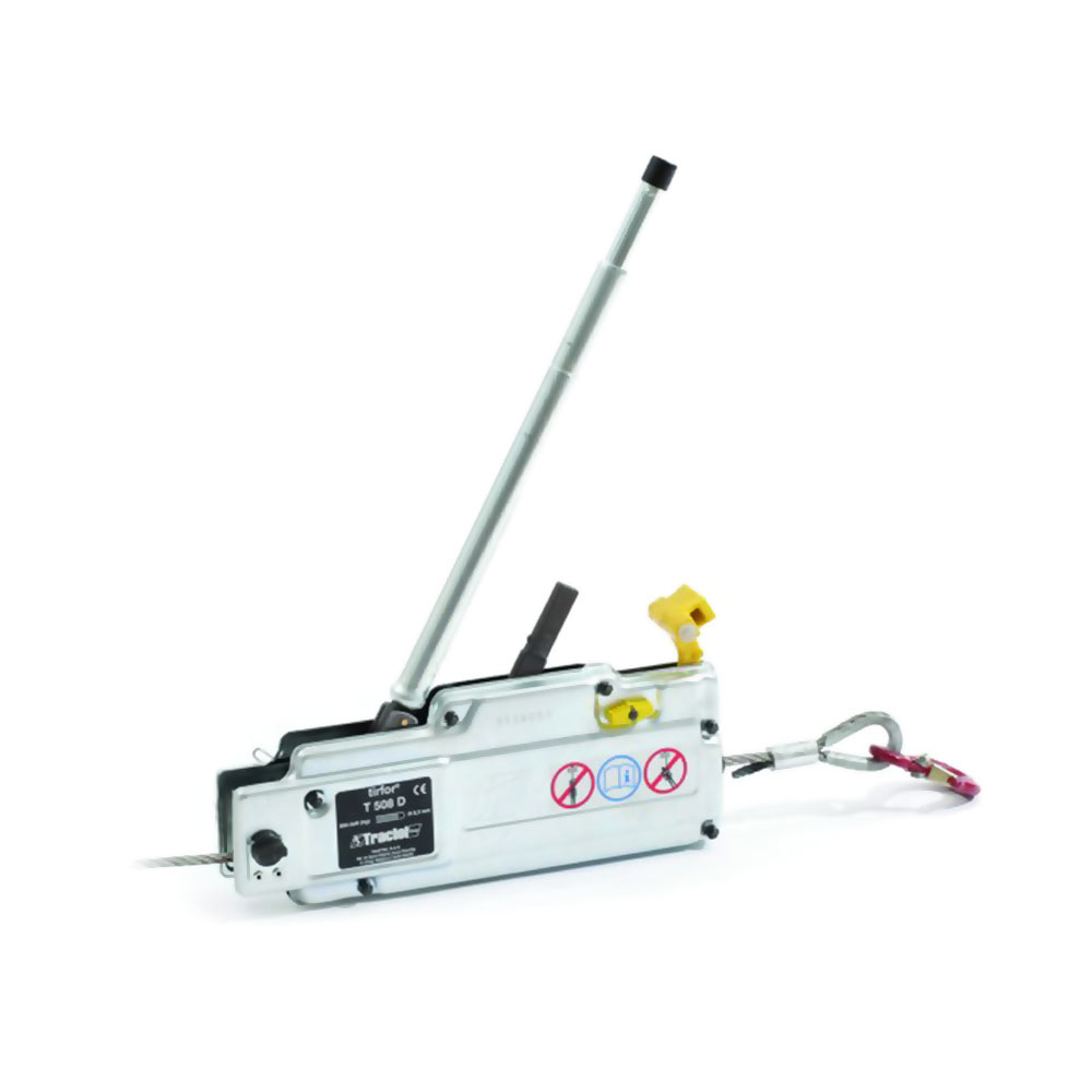 Tractel Tirfor T516 1600 kg argano paranco portatile a fune passante Tractel Tirfor T516 1600 kg argano paranco portatile a fune passante