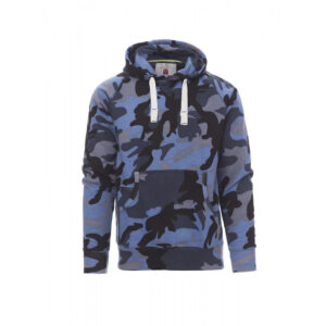 Payper Wear Felpa con cappuccio Atlanta+ Blu Camouflage