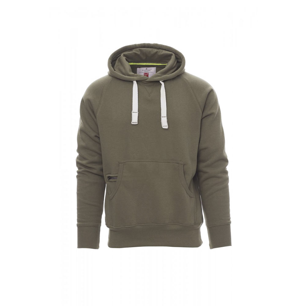 Payper Wear Felpa con cappuccio Atlanta+ Verde Army Payper Wear Felpa con cappuccio Atlanta+ Verde Army
