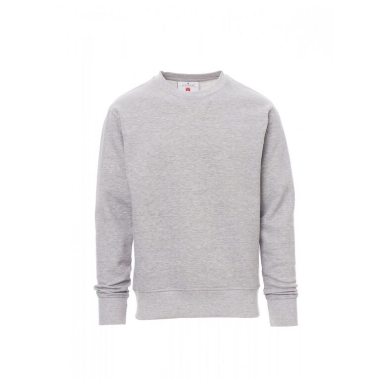 Payper Wear felpa girocollo Orlando melange maniche a giro senza tasche