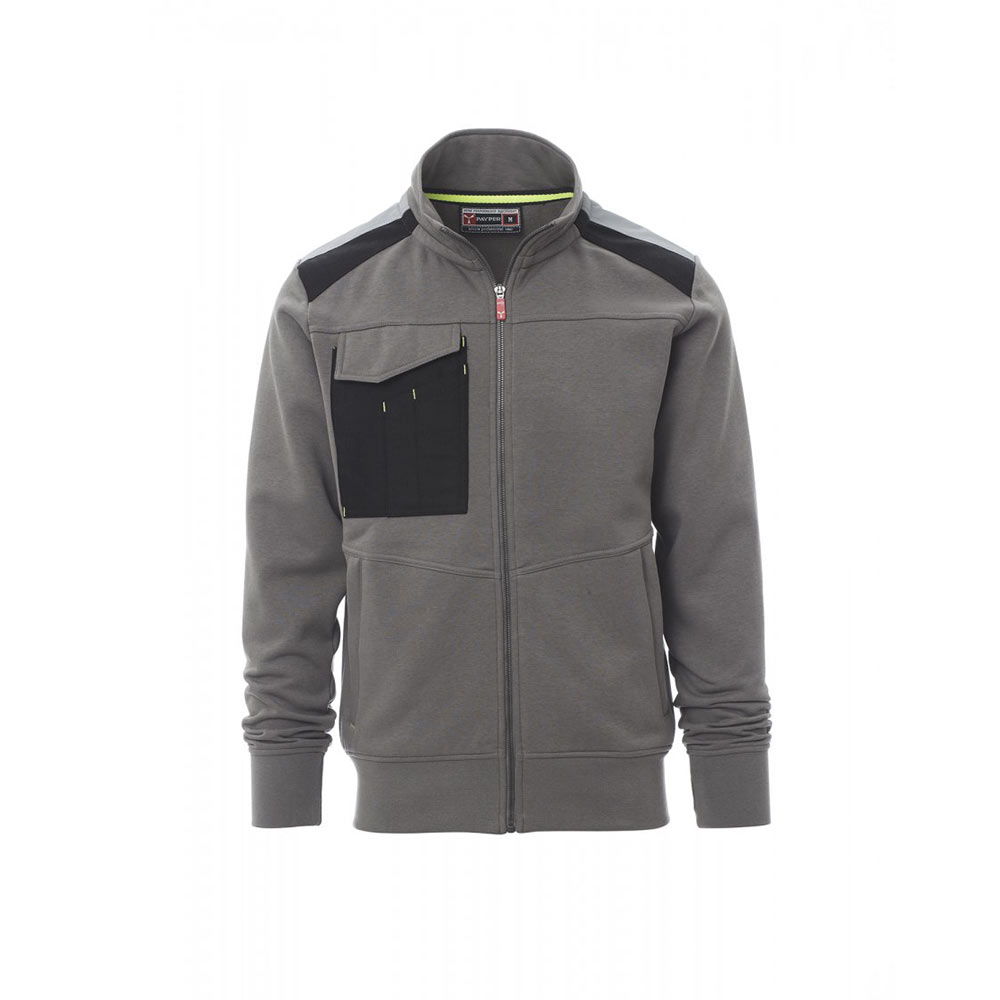 Payper Wear Felpa Zip Work 2.0 Water Repellent Grigio Payper Wear Felpa Zip Work 2.0 Water Repellent Grigio