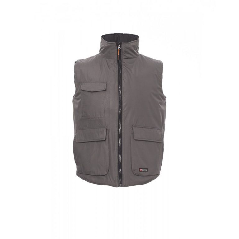 Payper Wear Gilet Wanted Blu Grigio Smoke