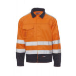 Payper Wear Giubbino Safe Hi Vi alta visibilità Arancione/Blu