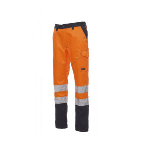 Payper Wear High Visibility Charter Pants Orange/Blue