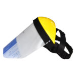 Work Secure Semicalotta Scudo con schermo in policarbonato rialzabile