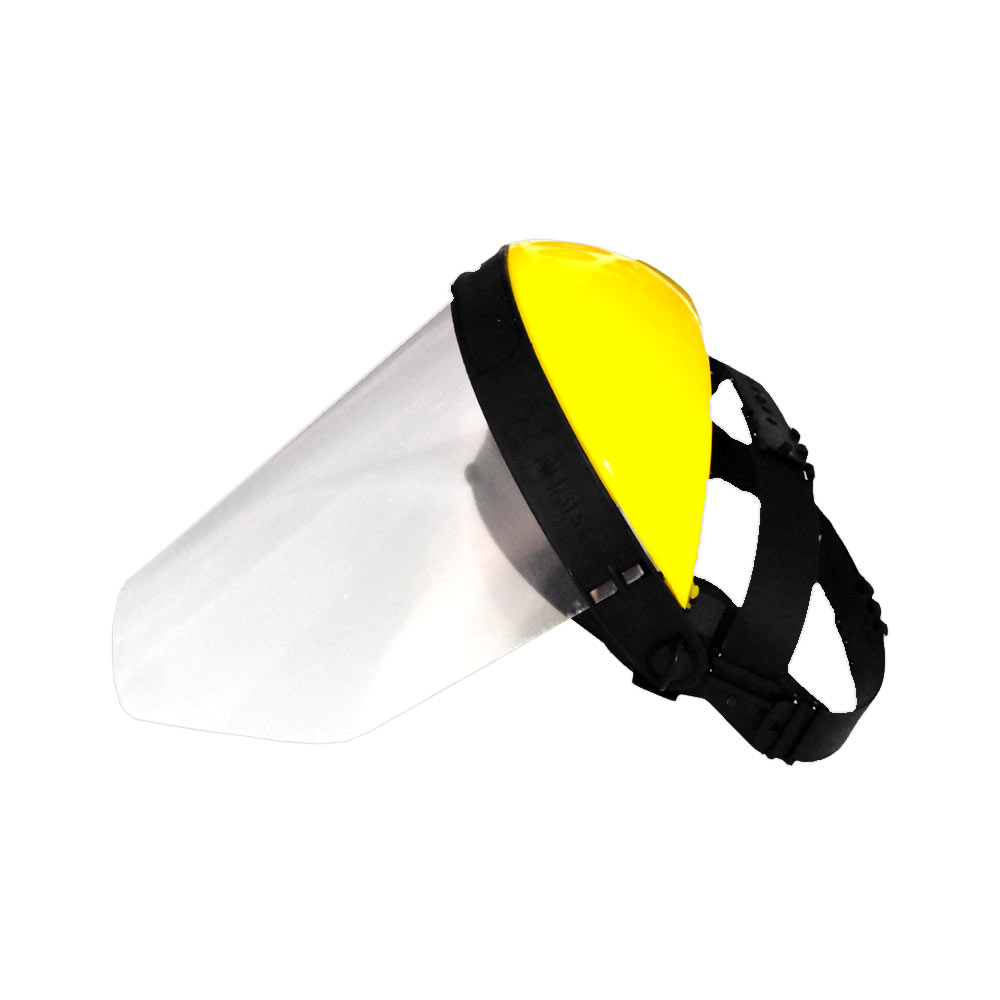 Work Secure Semicalotta Scudo con schermo in policarbonato rialzabile Work Secure Semicalotta Scudo con schermo in policarbonato rialzabile