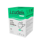 Irudek YD-002 YPHD mascherine facciali filtranti antipolvere FFP2 NR RM 201 EN 149:2001+A1:2009