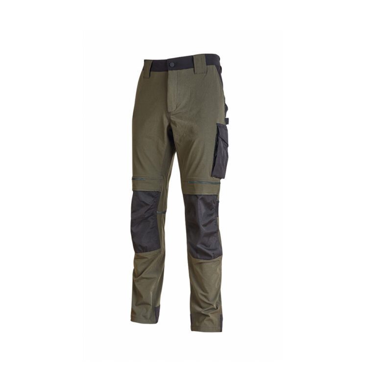 U Power Atom Pantalone da Lavoro Invernale Dark Green PE145DG