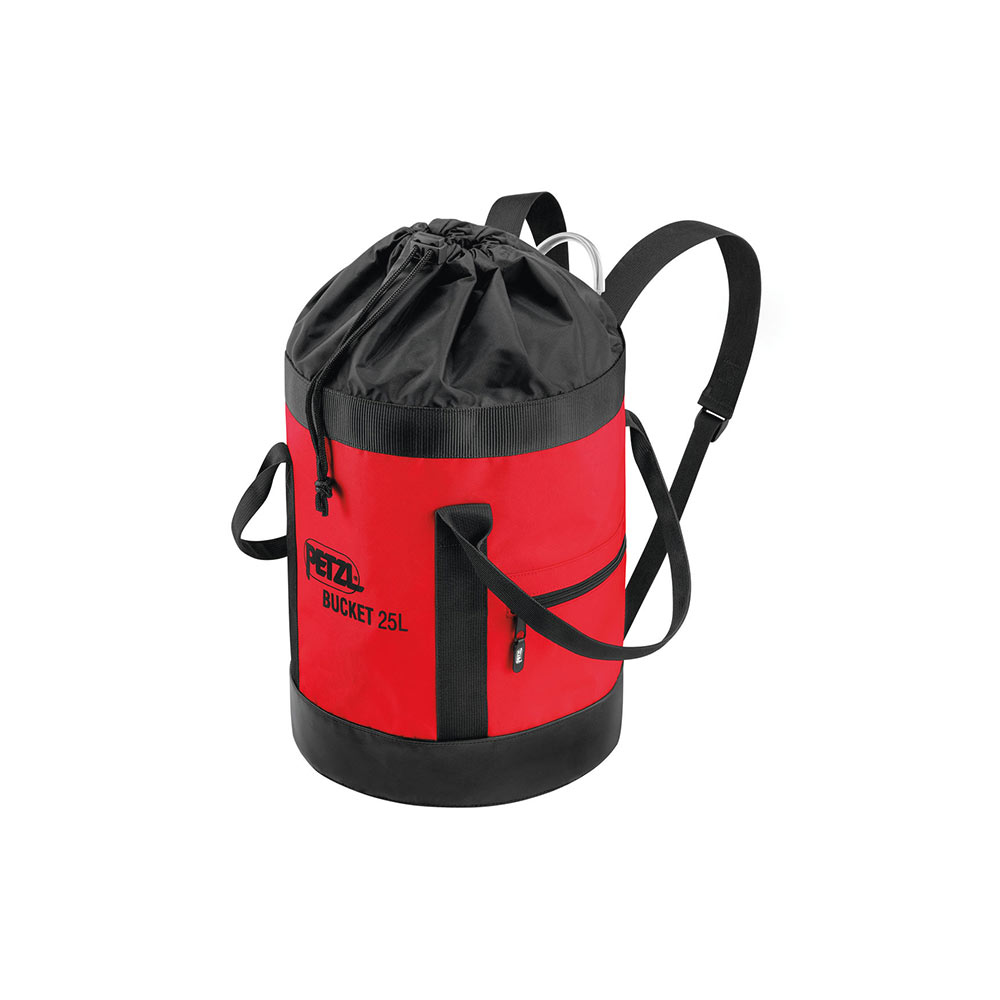 Petzl Bucket 25 litri rossa sacca porta d.p.i. anticaduta S41AR025 Petzl Bucket 25 litri rossa sacca porta d.p.i. anticaduta S41AR025