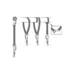 Petzl Connexion Fixe fettuccia di ancoraggio