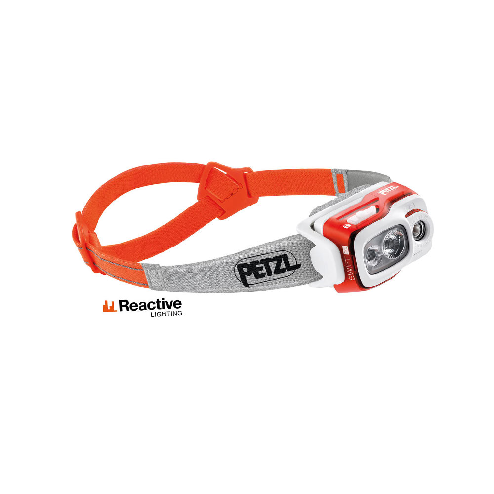 Petzl Swift RL Arancio lampada frontale ricaricabile swift E095BA01 Petzl Swift RL Arancio lampada frontale ricaricabile swift E095BA01