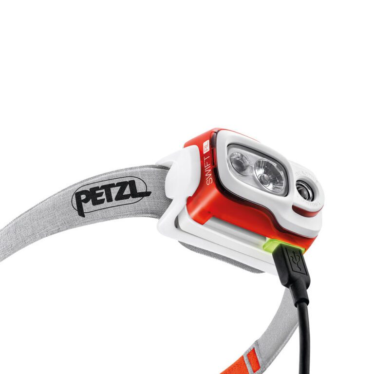 Petzl Swift RL Arancio lampada frontale ricaricabile swift E095BA01