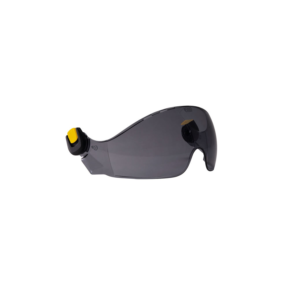 Petzl Vizir Shadow visiera di protezione a lente scura per casco da lavoro in quota Petzl Vizir Shadow visiera di protezione a lente scura per casco da lavoro in quota