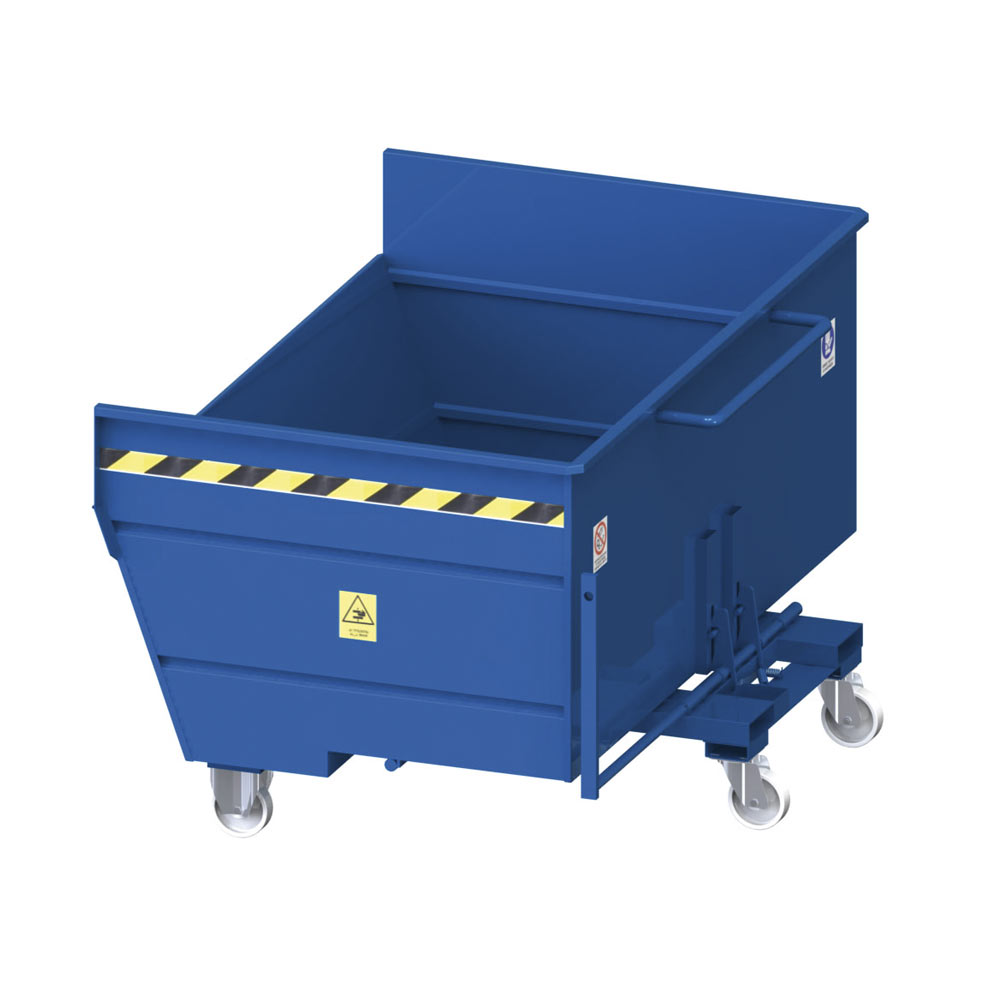Airbank Benna porta rottami ribaltabile 1350 x 820 x 650mm Portata 600kg Airbank Benna porta rottami ribaltabile 1350 x 820 x 650mm Portata 600kg