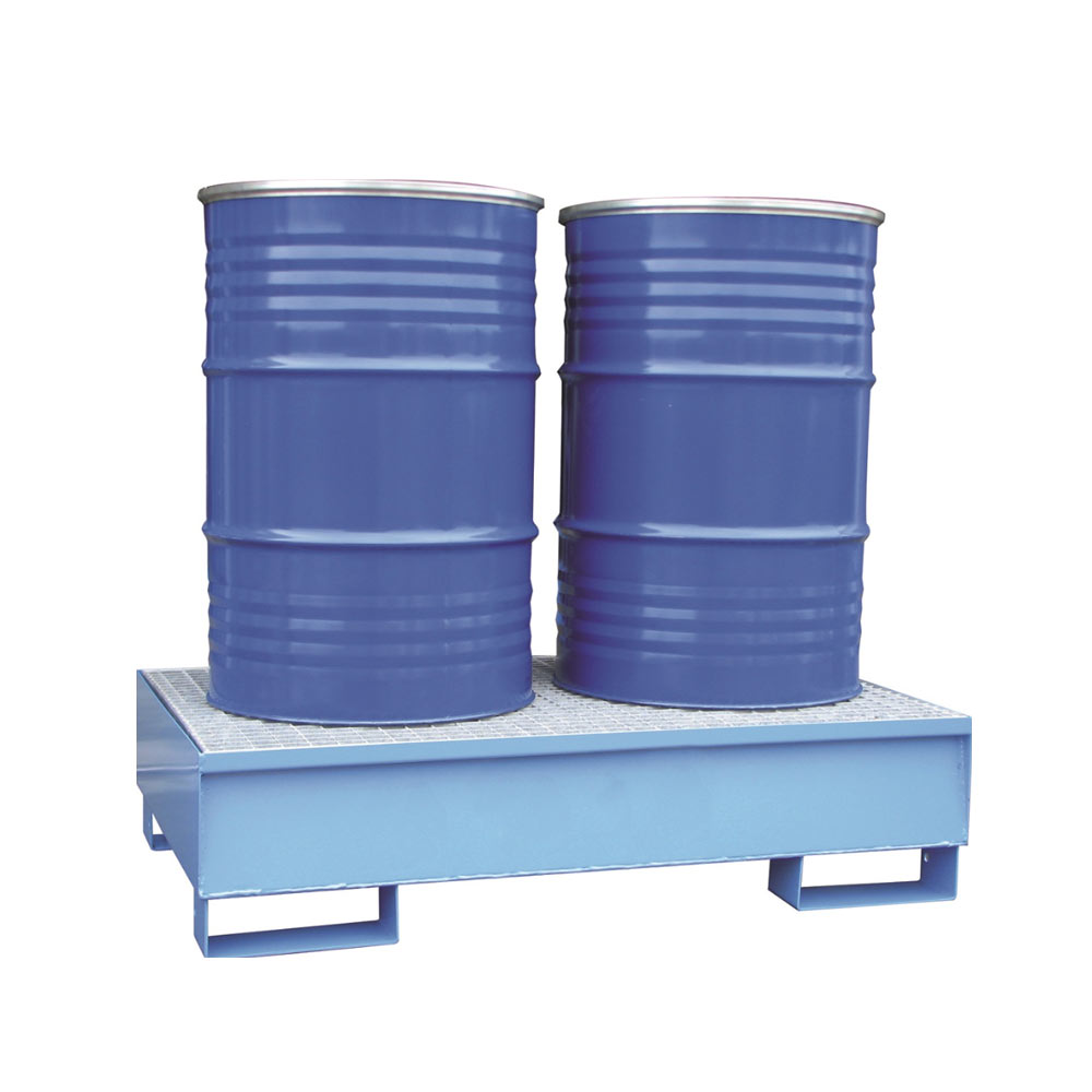 Airbank vasca di raccolta in acciaio per 2 fusti da 200 litri verniciata Airbank vasca di raccolta in acciaio per 2 fusti da 200 litri verniciata