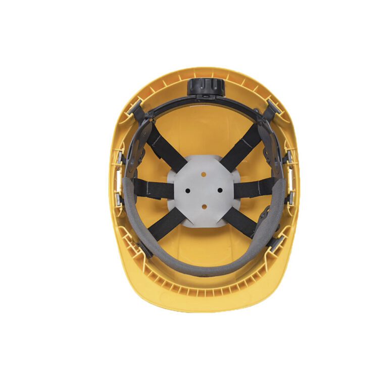 Portwest Endurance Plus PW54YER elmetto da cantiere giallo con visiera