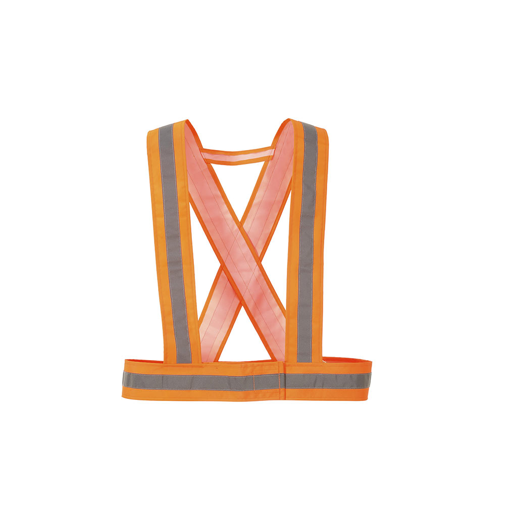 Portwest HV55ORR bretella alta visibilità arancione con velcro Portwest HV55ORR bretella alta visibilità arancione con velcro