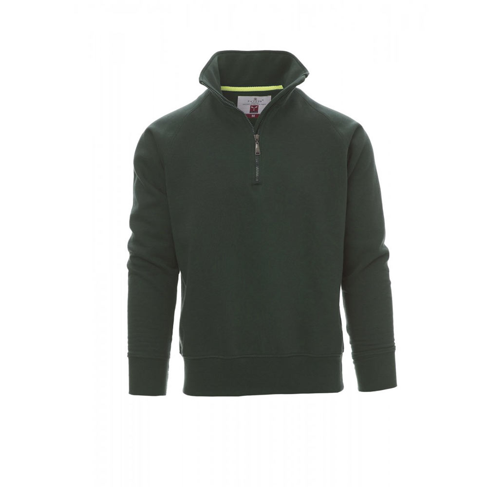 Felpa uomo mezza zip Payper Wear Miami + Verde Felpa uomo mezza zip Payper Wear Miami + Verde