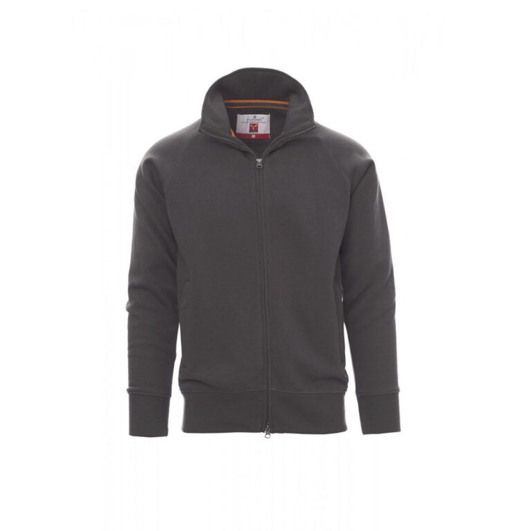 Felpa da uomo a Zip Intera Payper Panama + Smoke