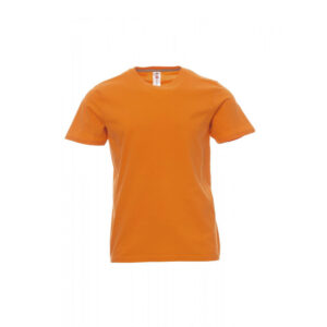 T-Shirt da uomo girocollo Payper Sunset Arancione 100% Cotone