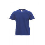 T-Shirt da uomo girocollo Payper Sunset Blu Royal 100% Cotone
