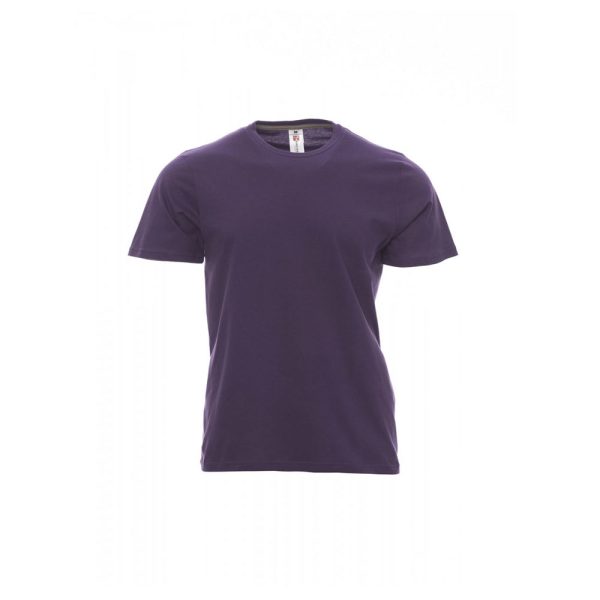 T-Shirt da uomo girocollo Payper Sunset Viola Indigo 100% Cotone