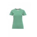 T-shirt donna girocollo Payper Sunset Lady Emerald Green 100% Cotone