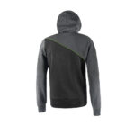 U Power Jupiter Asphalt Grey Felpa da lavoro con cappuccio e zip intera