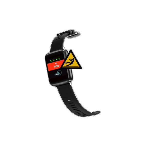 Datix 2 Watch D2W5 dispositivo uomo a terra stand alone orologio smartwatch per operatori isolati indossabile come un classico orologio