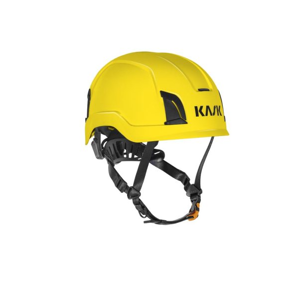 Kask Zenith X Giallo casco da lavoro dielettrico EN 50365 EN 12492