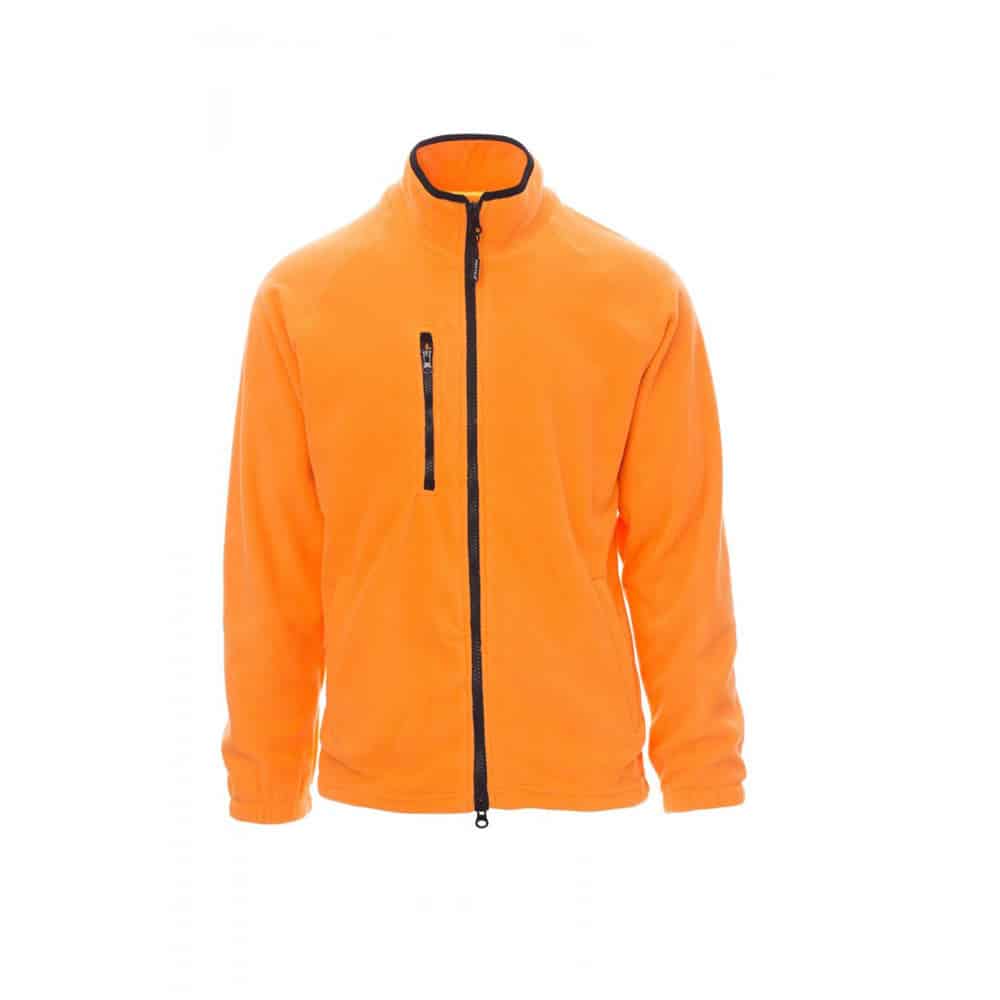 Pile invernale da uomo zip intera Payper Norway+ arancione Pile invernale da uomo zip intera Payper Norway+ arancione