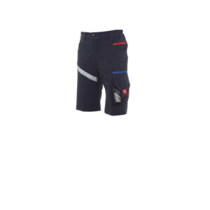 Pantaloni da lavoro corti elasticizzati Payper Next 4W shorts blue navy/nero