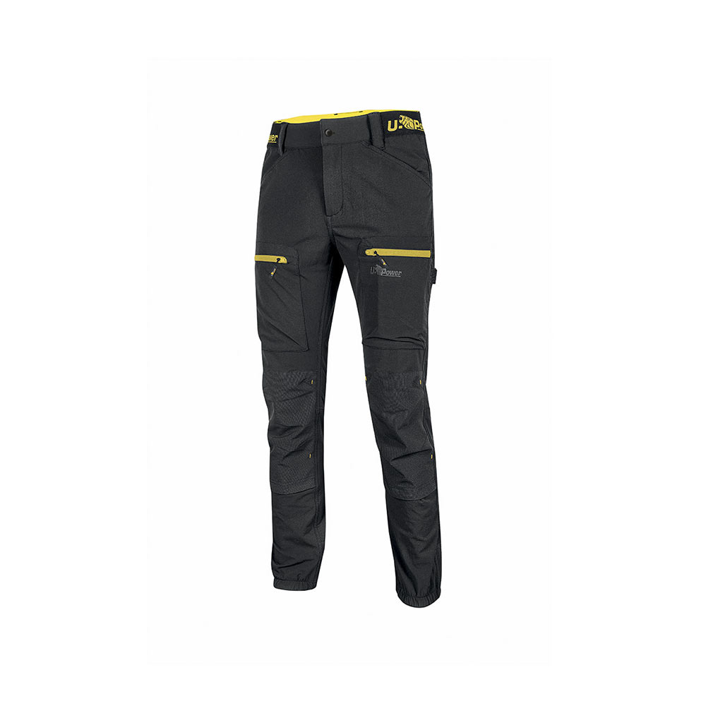 U Power Horizon pantaloni da lavoro invernali elasticizzati Black Carbon -  Work Secure Antinfortunistica e prodotti per la sicurezza sul lavoro