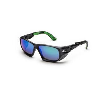 Univet 5X9 Sport occhiali da lavoro bilente verde ideali per la saldatura
