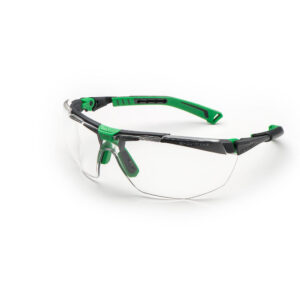 Univet 5X1 occhiali da lavoro regolabili a lente chiara UV 400 intercambiabile