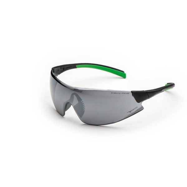 Univet 546 occhiali da lavoro con protezione solare lente smoke nero verde