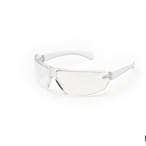 Univet 553Z Zeronoise occhiali da lavoro a lente chiara per uso con cuffie antirumore