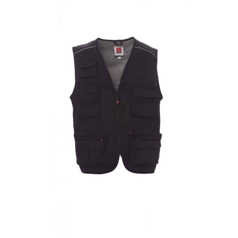 Payper Pocket gilet da lavoro multitasche estivo leggero dpi categoria I - Colore Blu Navy
