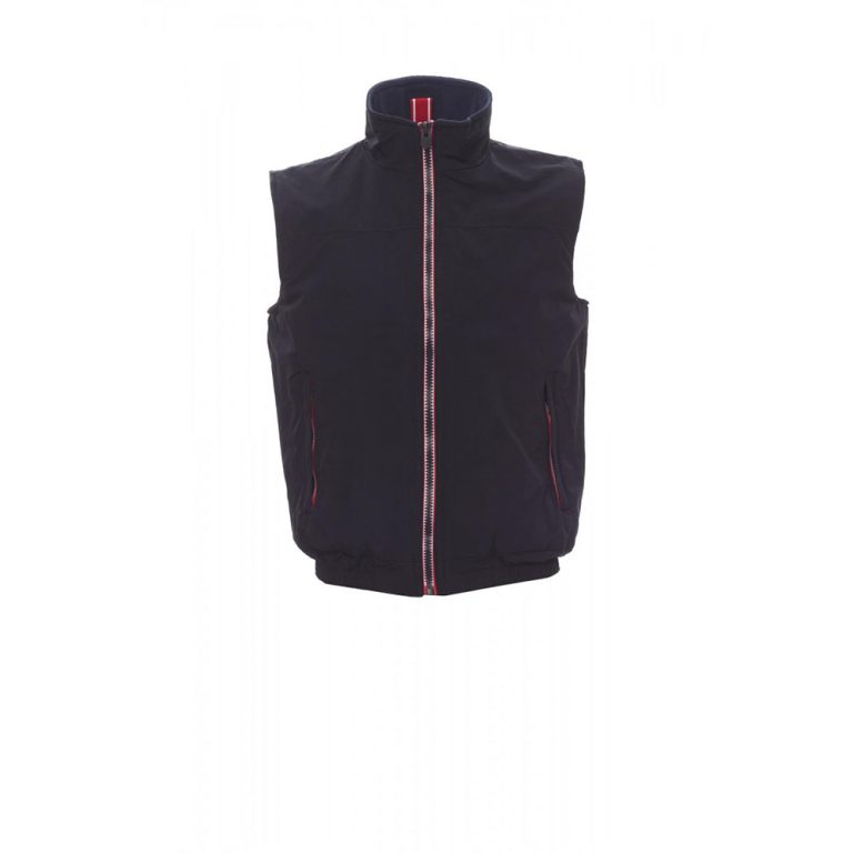 Payper South R. 2.0 gilet da lavoro leggero e traspirante con interno in micropile - Dpi di categoria I - Colore Blu navy