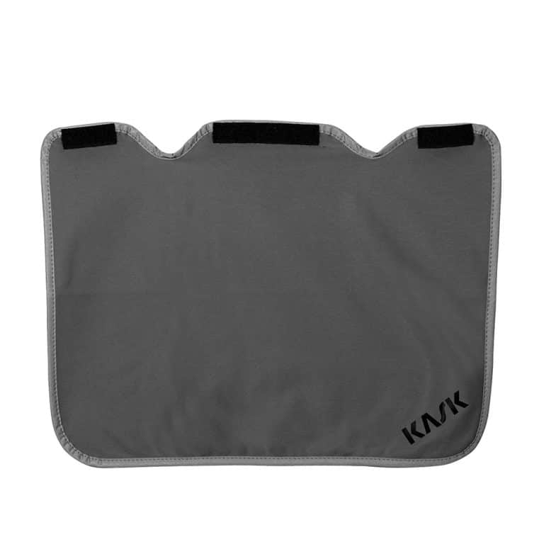 Protezione nucale antipioggia ed antivento foderata in pile per elmetti Kask RW antracite