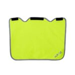 Protezione nucale antipioggia ed antivento foderata in pile per elmetti Kask RW giallo fluorescente