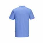 Polo estiva manica corta antistatica ESD Portwest AS21 EN 61340 &ndash; EN 1149 Azzurro Medicale
