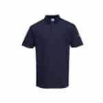 Polo estiva manica corta antistatica ESD Portwest AS21 EN 61340 – EN 1149 Blue Navy