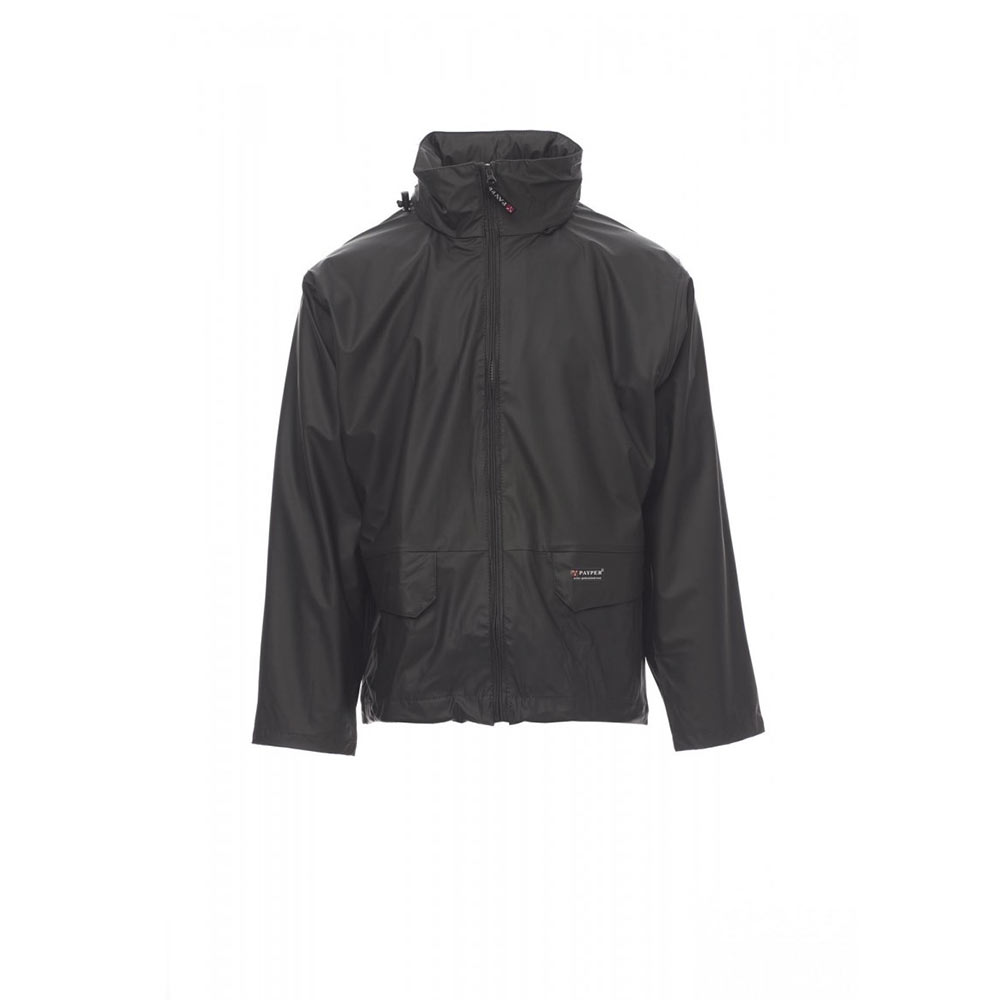 Giacca impermeabile antipioggia da lavoro Payper Dry Jacket in poliestere e poliuretano, certificato EN 343 โ EN 13688 - Colore Verde - Codice 000444010107000 Giacca impermeabile antipioggia da lavoro Payper Dry Jacket in poliestere e poliuretano, certificato EN 343 โ EN 13688 - Colore Verde - Codice 000444010107000