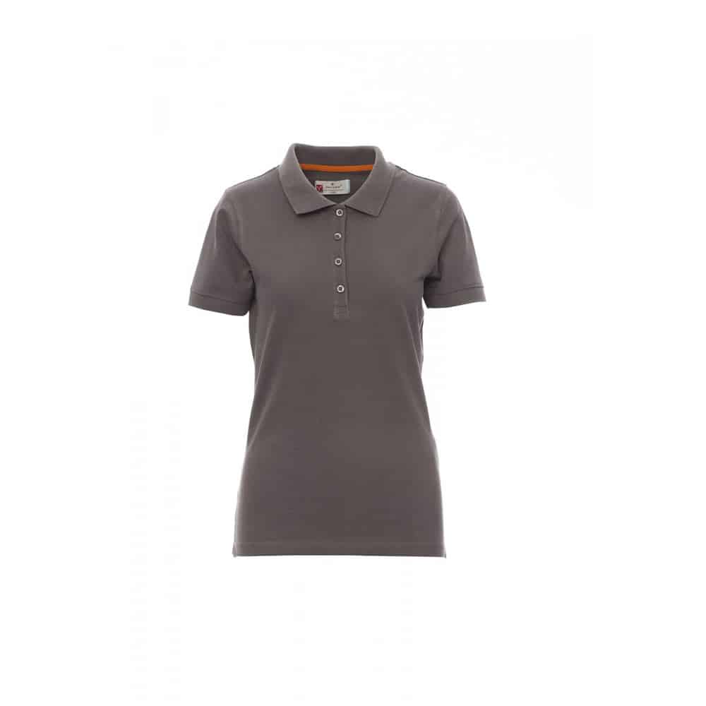 Polo donna manica corta Payper Venice Lady Grigio Smoke - 100% Cotone Polo donna manica corta Payper Venice Lady Grigio Smoke - 100% Cotone