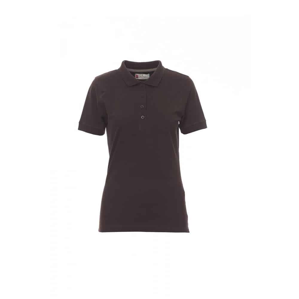 Polo donna manica corta Payper Venice Lady Marrone 100% Cotone Polo donna manica corta Payper Venice Lady Marrone 100% Cotone