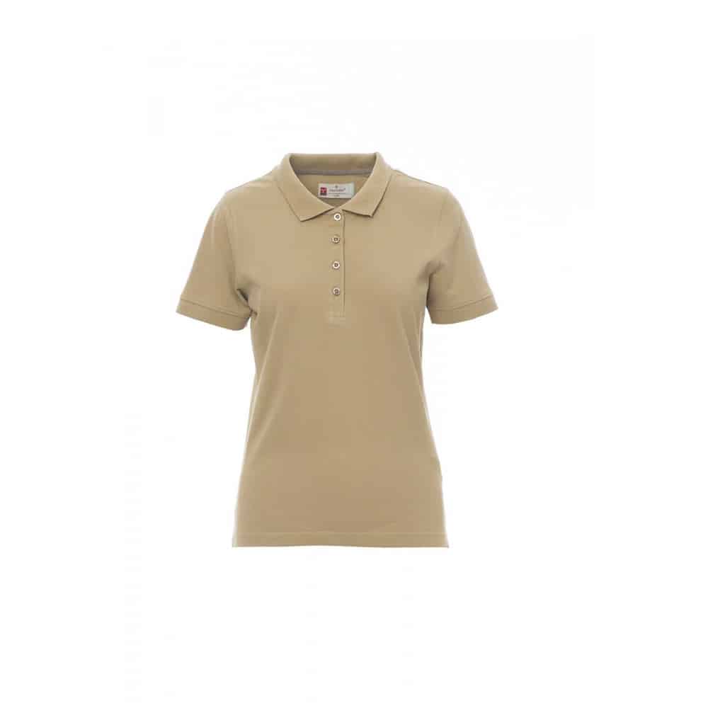 Polo donna manica corta Payper Venice Lady Warm Brown 100% Cotone Polo donna manica corta Payper Venice Lady Warm Brown 100% Cotone