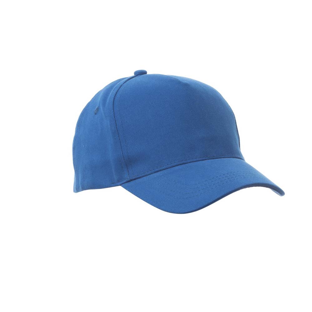 Cappellino da baseball in cotone 5 pannelli Payper Denver Blu Royal - Confezione da 5 pezzi Cappellino da baseball in cotone 5 pannelli Payper Denver Blu Royal - Confezione da 5 pezzi