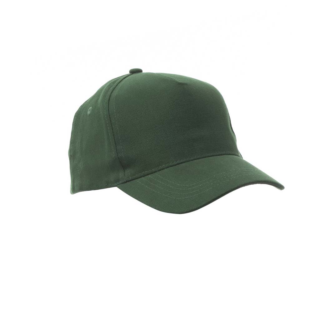 Cappellino da baseball in cotone 5 pannelli Payper Denver Verde - Confezione da 5 pezzi Cappellino da baseball in cotone 5 pannelli Payper Denver Verde - Confezione da 5 pezzi